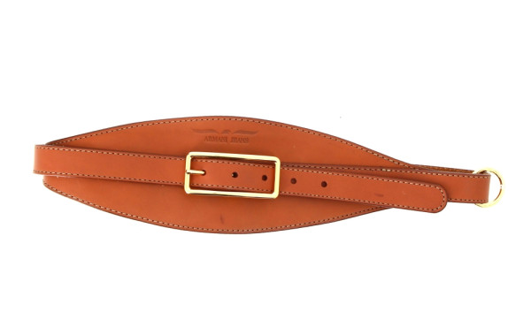 ARMANI JEANS - Ceinture femme en cuir ca