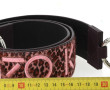 KENZO - Bandoulière de sac brodé rose su
