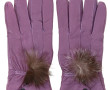 Paire de gants en cuir d'agneau couleur 