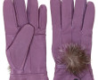 Paire de gants en cuir d'agneau couleur 