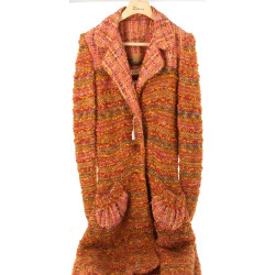 JOHN GALLIANO - Manteau dans les tons or