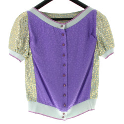LOUIS VUITTON - Blouse en soie dans les 