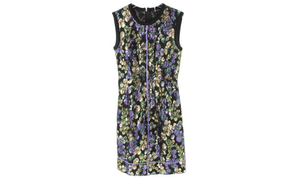 MARC JACOBS - Robe de soirée noire avec 