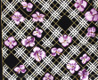 BURBERRY - Carré en soie décor floral su