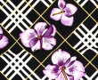BURBERRY - Carré en soie décor floral su