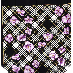 BURBERRY - Carré en soie décor floral su