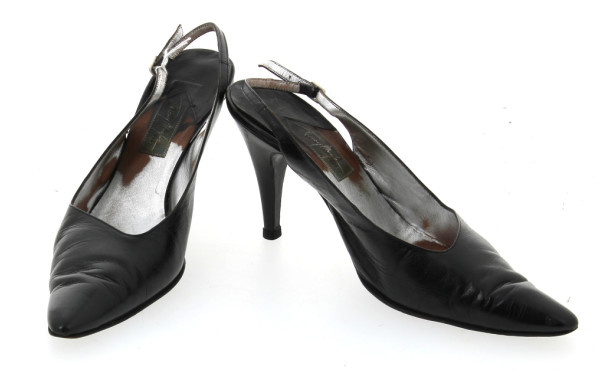 THIERRY MUGLER - Paire d'escarpins en cu