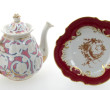 Verseuse en porcelaine de Paris XIXe mot
