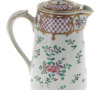 Verseuse en porcelaine décor de motifs f