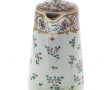 Verseuse en porcelaine décor de motifs f
