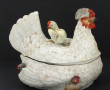 Boîte poule avec poussin en biscuit et p