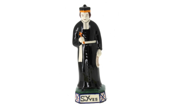 HENRIOT Quimper - "St Yves", statuette e
