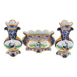 HB QUIMPER (Avant 42) - Garniture en faï