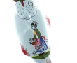 Boule de NOEL en forme de poisson en faï
