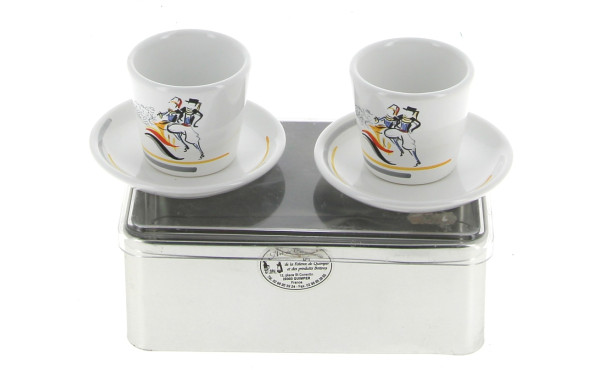 HENRIOT Quimper décor par COSTIOU - Pair