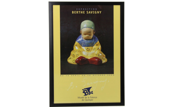 "Berthe SAVIGNY (1882-1958)". Affiche d’