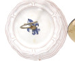 HB QUIMPER - Assiette à décor d'un coupl