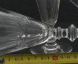 Eléments de service ancien en cristal : 