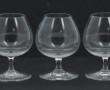 BACCARAT - 8 verres à cognac en cristal,