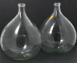 Deux dames Jeanne en verre 10 L, Hteur 3