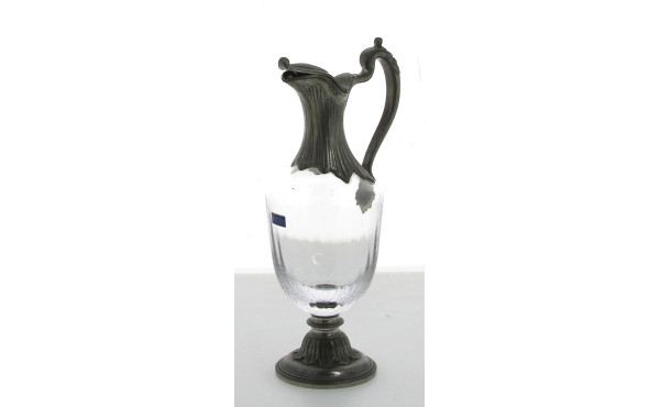 SEVRES - Aiguière en cristal et monture 