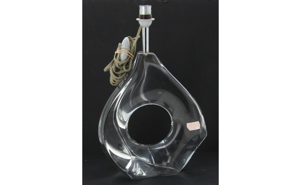 DAUM France - Pied de lampe en cristal s