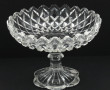 Coupe sur piédouche ancienne en cristal 