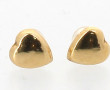 Paire de petites BO en or jaune 18 cts (