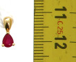 Petit pendentif en or jaune 18 carats se