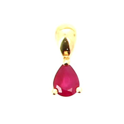 Petit pendentif en or jaune 18 carats se