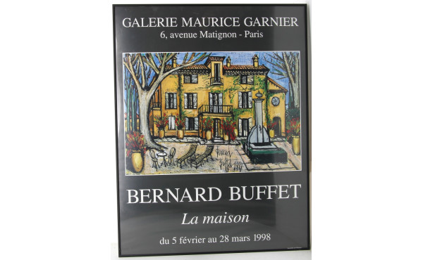 Bernard BUFFET - Affiche d'exposition "L