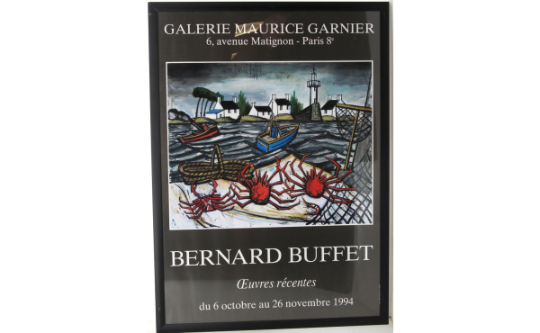 Bernard BUFFET - Affiche d'exposition "L