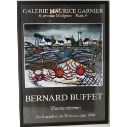 Bernard BUFFET - Affiche d'exposition "L