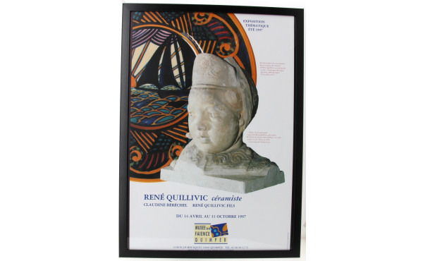 "René QUILLIVIC (1879-1969)". Affiche d’