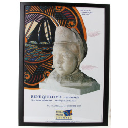 "René QUILLIVIC (1879-1969)". Affiche d’