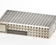 DUPONT - Briquet en métal argenté, non m