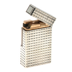 DUPONT - Briquet en métal argenté, non m