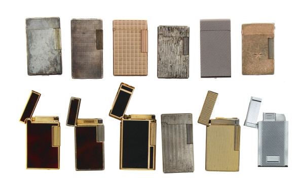 Lot de briquets de différentes marques e
