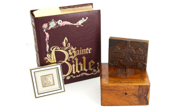Thème religieux - Lot comprenant une Bib