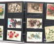 THEME FLEURS - 2 albums de CPA, environ 