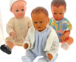 Trois baigneurs anciens marque Colin, SN