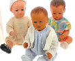 Trois baigneurs anciens marque Colin, SN