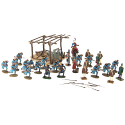 Lot de 28 soldats guerre 14/18 pour l'es