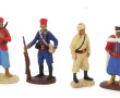 Lot d'environ 70 soldats de plombs Guerr