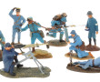 Lot d'environ 70 soldats de plombs Guerr
