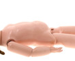 Poupée en composition L. 55 cm (nue, la 