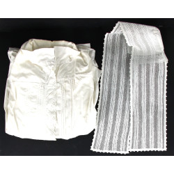 Lot de linge blanc, qui servait pour des