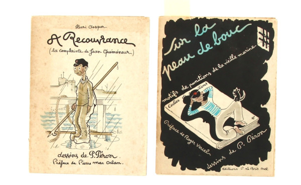 Pierre PERON - Lot de 2 ouvrages en couv