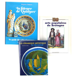 ARTS BRETAGNE - Lot de 3 ouvrages : Anto