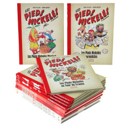 LES PIEDS NICKELES - 11 BD rigides